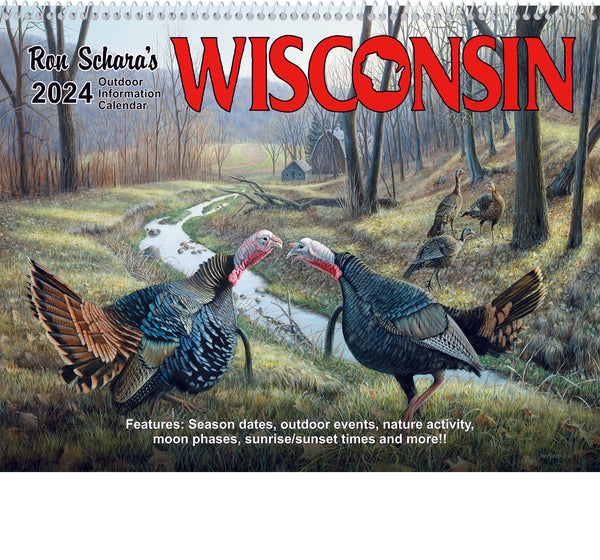 2024 Wisconsin Outdoor Information Calendar Ron Schara Outdoor Calendars