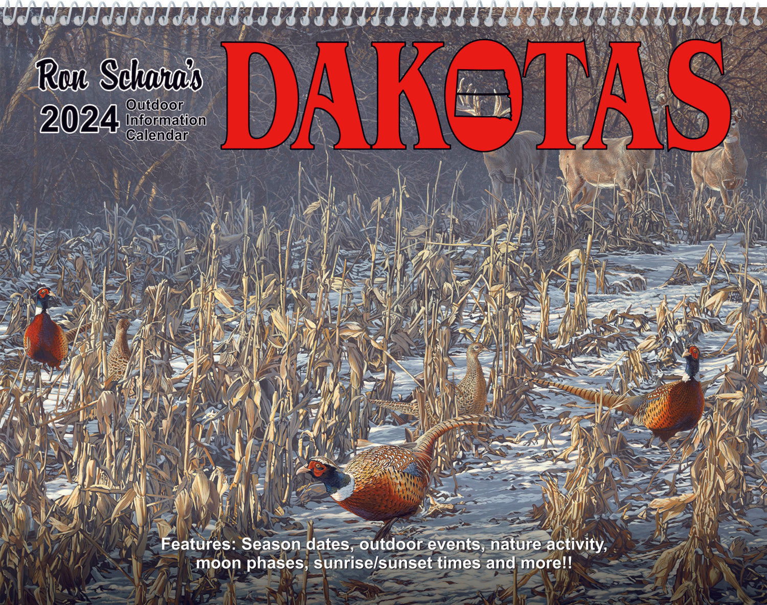 2024 Dakota's Outdoor Information Calendar Ron Schara Outdoor Calendars