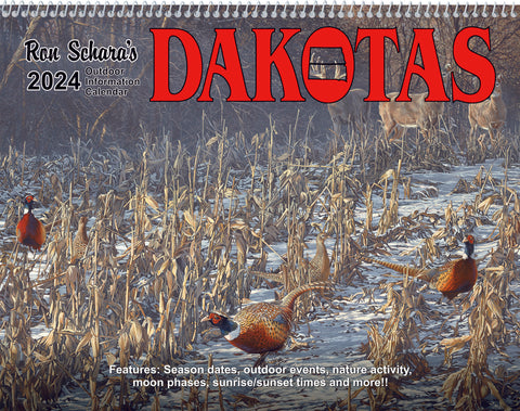 2024 Dakota's Outdoor Information Calendar