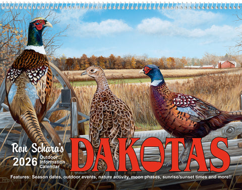 2026 Dakota's Outdoor Information Calendar