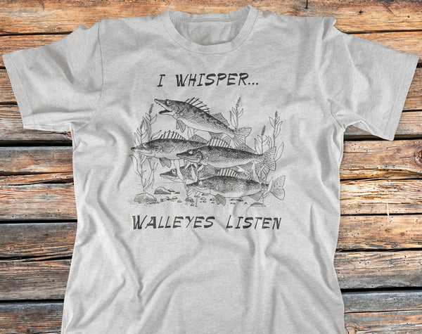 Walleye Whisper T Shirt